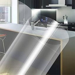 WISDOM 24"x 48"Plain Kitchen Stickers Wall Oil Proof Peel & Stick for Kitchen Tiles Behind Gas Stoves, Sink, Wash Basin, Sticker with UV Coated Film on Vinyl S-image-23