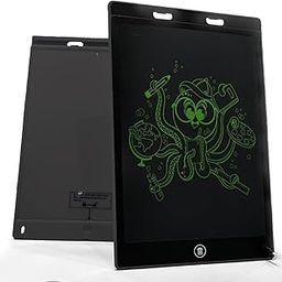 Tinytotem Magic Slate Tab 12 inch LCD Writing Tablet with Stylus Pen for Drawing Handwriting Playing by Kids Girls Boys & Adults Re-Writable Pad Best Birthday Gifts-image-15