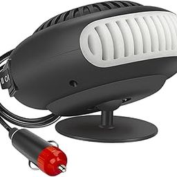 LOOM TREE Portable Car Heater Fast Heating Accessories Car Windshield Defrost Defogger 12V | 12-Volt Portable Appliances-6
