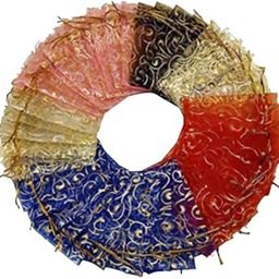 Net Potli Bags for Women/Girls Return Gift, Shagun,Party Bags (Pack of 100)-7