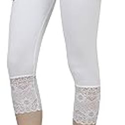 3/4th lace/net capri for girls and women both-image-5