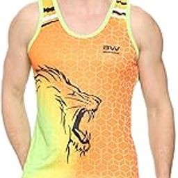 Beatwide Men's Track And Field Jersy Set | Running Sandoo Set PMC Polyester Mix Running Kit And Running Vest Sandoo Set -Workout Set, Gym Wear, Running Wear,For Men's-picture-2