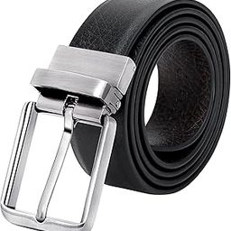 Men's Reversible Pu-Leather Formal Belts(Color-Black/Brown||BL-026)-image-80