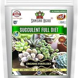 Sansar Agro® Succulent full diet, Essential Organic Fertilizer for Succulent Plants, Double Filtered with All Required Nutrients and Active Micro-organisms for fast Growth (900 gm)-image-53