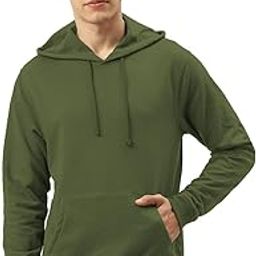 Men's Cotton Hoodies | Solid Trendy Comfortable Sweatshirts for Men | Stylish Winter Wear Fashionable Sweatshirts with Hood & Pockets-image-26