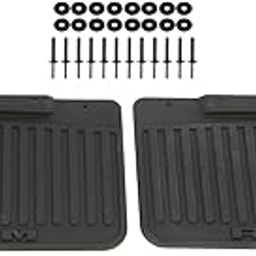 Mopar 2019 Dodge RAM 3500 DUALLY Black Rubber Molded Splash Guards OEM-image-19