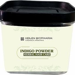 Heilen Biopharm Indigo (indigofera tinctoria) Leaves Powder For Gray Hairs Covering & Hair Nourishment - 200 g Pack of 1-picture-29