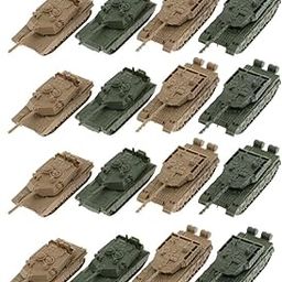 Enakshi (LABEL) Creations 16 Pieces 4D Modern Tank Model 1:144 Color Heavy Tank Sand Table Model DecorToys & Hobbies|Models & Kits|Military|Armor-image-18