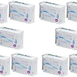TIENS ACTIVE OXYGEN & NEGATIVE ION RELAX SOFT COTTON SANITARY NAPKIN FOR Night USE -(80 Pads in 10 Pack) Sanitary Napkin/Pad-picture-32