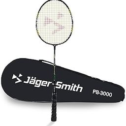 Jager-Smith PB 3000 Aluminium Badminton Racquet with Tempered Steel Shaft and Full Cover for Beginners and Intermediate Players (Made in India)-image-21