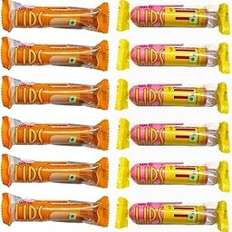 Lottes Lip Orange, Strawberry Flavoured Candy 28g (Pack Of 12), (Imported)-image-28