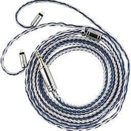 Linsoul Tripowin C-01 IEM Cable, 16 Core Hybrid Copper-Silver Earphone Cable, OFC and Silver-Plated Copper HiFi Replacement Cable for Wired Earbuds (2Pin, 4.4mm)-17