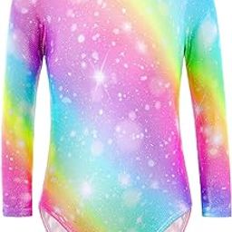 DAXIANG Gymnastics Leotard for Girl Dance Clothes Gold Sparkly Mermaid 2-15 Years-image-20