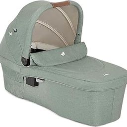 Joie Ramble XL Baby Carrycot - Bassinet for Stroller with Faux Leather Handle,Pushchair Compatible,Baby Carrier with UPF 50+ & Water Repellent Canopy & Cool Weather Boot, Suitable from Birth to 9 kg-image-7