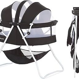 Dream On Me Karley Bassinet in Black-15