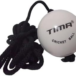 TIMA Synthetic Hard PVC Hanging Cricket Ball for Match Practice | String Cricket and Knocking Ball with Rope | Easy to Hang and Ideal for Indoor and Outdoor Batting Training-image-55