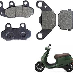 KSHEERI Brake Disc Pad Compatible for (OLA S1 / S1 Pro (FRONT+REAR), BLACK)-7