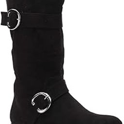 Women's Side Buckle Zip Closure Boots-picture-27