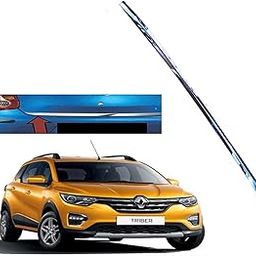 Auto E-Shopping ABS Plastic Chrome Finish Car Diggi Garnish Silver Dicky Patti Compatible for Renault Triber-image-13