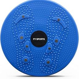 Tummy Twister Abdominal ABS Exerciser Body Toner Fat Buster Workout for Home | Tummy Twister for Women Gym Equipment Belly Fat Men & Women twist exercise machine (Blue)-0