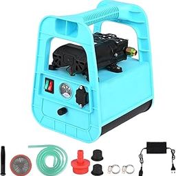 OUTO Agro 12V Battery Sprayer Car Washer 120 PSI Water Motor with 1.5m Hose Pipe for Agriculture Garden Spraying Window Cleaning (Random Colour)-picture-17