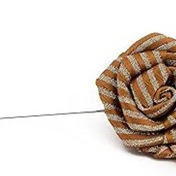Flower Lapel Love pin with Golden Petal-image-26