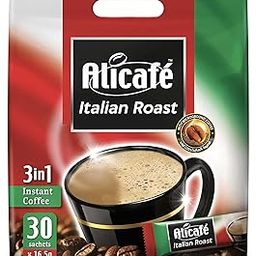 Alicafe Italian Roast 3 in 1 Instant Coffee With Microground Coffee 30 Sachets 495g-picture-15