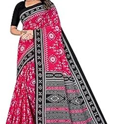 Women's Warli Printed Sambalpuri Pure Cotton Mulmul Saree Without Blouse Piece(2483_Parent)-picture-15