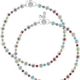 Indian Traditional Payal Anklets Ethnic Fashion Foot Jewellery Alloy Anklet-image-26