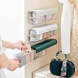 Cloud Search Underwear Over The Door Shoe Organizers Drawer Divider,Multi Functional Organizers For Lingerie,Socks,Ties,Data Disposable Paper Cups Filters and Other Single Serve Refillable (Pack of 2)-image-51