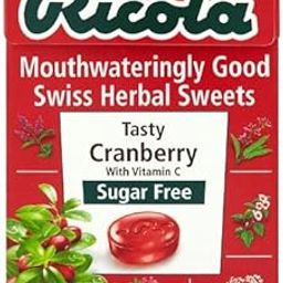 Ricola Swiss Cranberry herbal drops 45g box (Pack of 4)-image-32