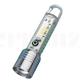 Citaaz Small Keychain Flashlight Mini Portable Rechargeable LED Flash Light 8 Modes USB-C Emergency Light,Flashing Warning Light, Portable Flashlight for Outdoor Hiking, Indoor Repair, Camping.-10