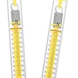 KOMBIUDA 2pcs Portable Tubular Spring Scale for Physics Experiments Handheld Measurement Tool for Science Classrooms Accurate Force Gauge for Teaching and Mechanics-14