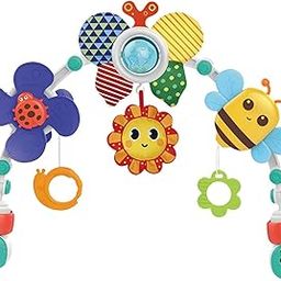 ILSMYSUTRA® Baby Stroller Arch Toy Hanging Activity Arch Toy for Girls Boys Newborn Pram Butterfly-image-80