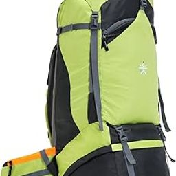 Cult 75 Litre Hiking Trekking Bag | Camping Rucksack | Travel Backpack with Rain Cover, Shoe Compartment | Green | 1 Year Warranty-image-87