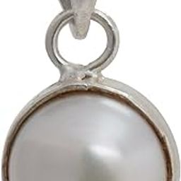 Original Energized Certified 5.25 Rati Pearl Silver Pendant-image-15