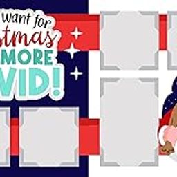 All I Want for Christmas is No More Covid! Scrapbook Page Kit-image-18