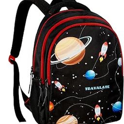 travalate 25L Trendy 7 Stylish Printed School Bag for Kid’s | Backpack for Class 1 to 5 School Going Boys & Girls-picture-44