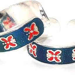 Sterling Silver Multicolor Toe Ring for Women with Intricate Designing | 1 Pair | With Certificate Of Authenticity and 925 Stamp-image-73