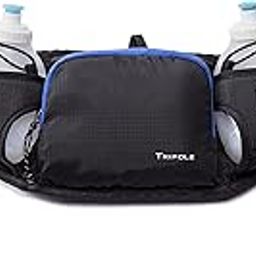 Tripole Runaqua Hydration Belt and Waist Pack for Running and Cycling-13