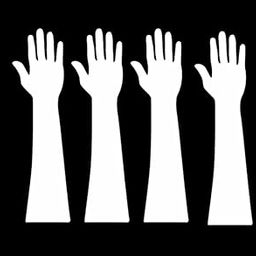 Shivraj Acrylic Hand Practice Model for Mehndi Design, Pack of 4, White-35