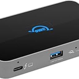 Owc Thunderbolt Hub, 5 Port, Compatible With M1 Macs, Thunderbolt 3 Equipped Macs, And Thunderbolt 4 Pcs, (Owctb4Hub5P) Black-image-36