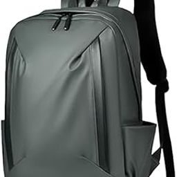 Stylish 15.6" Laptop Bag, Waterproof, Front & Side Pocket, Backpack for Office College Men Women - Hazel D2 Green-image-113