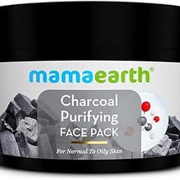 Mamaearth Charcoal Purifying Face Pack with Activated Charcoal & Glycolic Acid for Skin Detoxification Natural, DIY-like Texture | Detoxifies Skin | Crafted with Nature’s Best Ingredients | Free From Harmful Chemicals-image-57