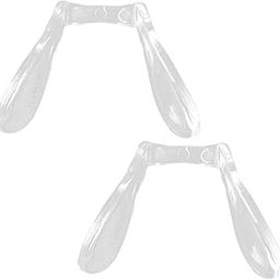 MERISHOPP 2 Pieces U Shape Eyeglasses Nose Pads Bridge Nose Support Clear Replacement 28mmx19.5mm-26