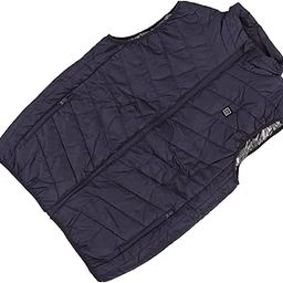Heated Vest, Blue 3 Gears Electric Body Warmer 9 Zones Heating for Outdoor Duty (M)-image-54