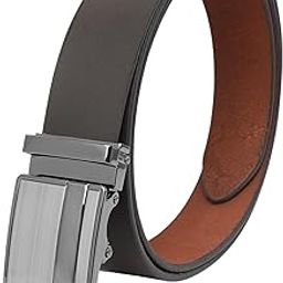 Men's Genuine Leather Auto Lock Belt - Perfect for Formal and Casual Wear-image-90