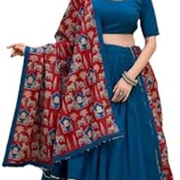 Navratri Special Rayon Cotton Lehenga With Bandhani Dupatta Lehenga Choli-image-64