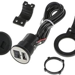 LOOM TREE 4Xwaterproof Motorcycle Mobile Phone Usb Power Port Socket Charger Black | Parts & Accessories | Motorcycle Accessories | Other Motorcycle Accessories-61