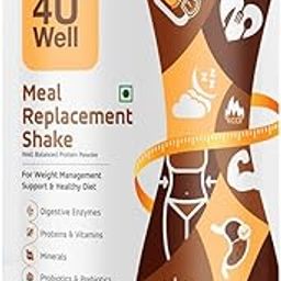 4UWELL Meal Replacement Shake for Weight Management & Control | Chocolate Flavour with 18 Essential Vitamins & Minerals | For men & Women (30 Servings, 500g)-29